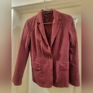 Linen Blend Blazer